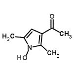CAS#: 90087-13-1, 1-(1-Hydroxy-2,5-dimethyl-1H-pyrrol-3-yl)ethanone