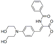 CAS 登录号：90102-86-6， 2-苯甲酰氨基-3-[4-(双(2-羟基乙基)氨基)苯基]丙-2-烯酸甲酯