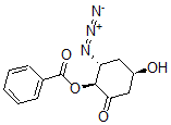 CAS#: 90146-07-9, 3-Azido-2-benzoyloxy-5-hydroxycyclohexanone