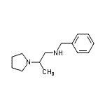 CAS 登录号：901586-33-2， N-苄基-2-(1-吡咯烷基)-1-丙胺