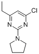 CAS#: 901586-62-7, 4-Chloro-6-Ethyl-2-(1-Pyrrolidinyl)Pyrimidine