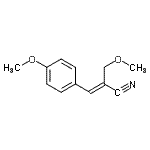 CAS#: 90167-02-5, (2Z)-2-(Methoxymethyl)-3-(4-methoxyphenyl)acrylonitrile