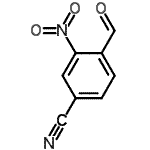 CAS#: 90178-78-2, 4-Formyl-3-nitrobenzonitrile
