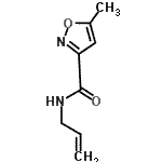 CAS#: 90271-40-2, N-Allyl-5-methyl-1,2-oxazole-3-carboxamide