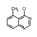 CAS#: 90272-82-5, 4-Chloro-5-methylquinazoline