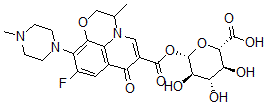 CAS 登录号：90293-81-5， 氧氟沙星 O-葡糖苷酸