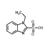 CAS 登录号：90331-19-4， 1-乙基-1H-苯并咪唑-2-磺酸