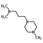 CAS#: 90331-23-0, N,N-Dimethyl-3-(4-methyl-1-piperazinyl)-1-propanamine