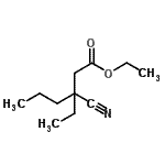 CAS#: 90355-26-3, Ethyl 3-cyano-3-ethylhexanoate