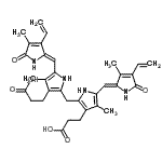 CAS#: 9038-71-5, 3-[2-[[3-(2-carboxyethyl)-4-methyl-5-[(Z)-(4-methyl-5-oxo-3-vinyl-pyrrol-2-ylidene)methyl]-1H-pyrrol-2-yl]methyl]-4-methyl-5-[(Z)-(3-methyl-5-oxo-4-vinyl-pyrrol-2-ylidene)methyl]-1H-pyrrol-3-yl]propanoic acid