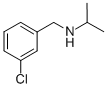CAS#: 90389-89-2, N-(3-Chlorobenzyl)-N-isopropylamine