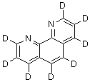 CAS 登录号：90412-47-8， (<sup>2</sup>H<sub>8</sub>)-1,10-菲咯啉