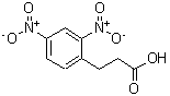 CAS 登录号：90417-95-1， 3-(2,4-二硝基苯基)丙酸