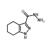 CAS#: 90434-92-7, 4,5,6,7-Tetrahydro-1H-indazole-3-carbohydrazide
