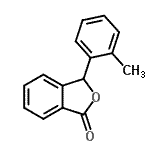 CAS 登录号：90445-44-6， 3-(2-甲基苯基)-2-苯并呋喃-1(3H)-酮