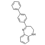 CAS#: 904814-66-0, 4-(4-Biphenylyl)-2,3-dihydro-1H-1,5-benzodiazepine