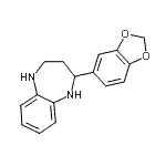 CAS#: 904815-53-8, 2-(1,3-Benzodioxol-5-yl)-2,3,4,5-tetrahydro-1H-1,5-benzodiazepine