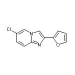 CAS#: 904818-13-9, 6-Chloro-2-(2-furyl)imidazo[1,2-a]pyridine