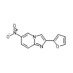 CAS#: 904818-21-9, 2-(2-Furyl)-6-nitroimidazo[1,2-a]pyridine