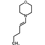 CAS#: 90549-74-9, 4-[(1E)-1-Penten-1-yl]morpholine