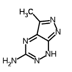 CAS#: 905754-05-4, 3-Methyl-1H-pyrazolo[4,3-e][1,2,4]triazin-5-amine
