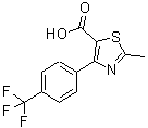 CAS#: 905807-83-2, 2-Methyl-4-[4-(trifluoromethyl)phenyl]-1,3-thiazole-5-carboxylic acid