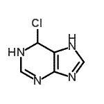 CAS#: 905808-37-9, 6-Chloro-6,7-dihydro-1H-purine