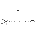 CAS#: 90605-03-1, Decyl dihydrogen phosphate ammoniate (1:1)