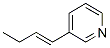 CAS#: 90609-58-8, 3-(But-1-enyl)pyridine