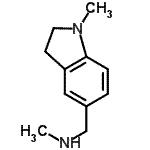 CAS#: 906352-81-6, N-Methyl-1-(1-methyl-2,3-dihydro-1H-indol-5-yl)methanamine