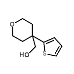 CAS#: 906352-94-1, [4-(2-Thienyl)tetrahydro-2H-pyran-4-yl]methanol