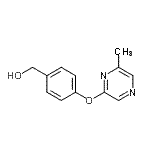 CAS#: 906353-02-4, {4-[(6-Methyl-2-pyrazinyl)oxy]phenyl}methanol