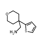 CAS#: 906422-74-0, 1-[4-(2-Thienyl)tetrahydro-2H-pyran-4-yl]methanamine