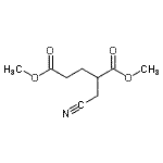 CAS 登录号：90643-94-0， 二甲基2-(氰基甲基)戊烷二酸酯