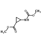 CAS#: 906437-36-3, Methyl 2-[(methoxycarbonyl)amino]cyclopropanecarboxylate