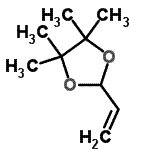 CAS#: 90646-39-2, 4,4,5,5-Tetramethyl-2-vinyl-1,3-dioxolane