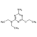 CAS#: 90674-48-9, 6-Ethoxy-N,N-diethyl-1,3,5-triazine-2,4-diamine