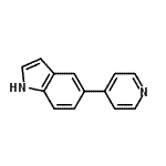 CAS#: 90679-35-9, 5-(4-Pyridinyl)-1H-indole