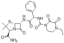 CAS 登录号：90686-52-5， 哌拉西林酰胺