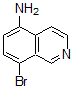 CAS#: 90721-34-9, 8-Bromoisoquinolin-5-Amine