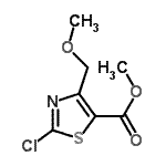 CAS#: 907543-81-1, Methyl 2-chloro-4-(methoxymethyl)-1,3-thiazole-5-carboxylate