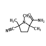 CAS#: 90768-60-8, 5-Cyano-1,2,5-trimethylprolinamide