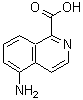CAS#: 90770-94-8, 5-Amino-1-isoquinolinecarboxylic acid