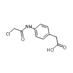 CAS#: 90798-99-5, {4-[(Chloroacetyl)amino]phenyl}acetic acid