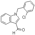 CAS#: 90815-00-2, 1-(2-Chlorobenzyl)-1H-indole-3-carbaldehyde