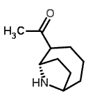 CAS#: 90821-02-6, 1-[(1S)-9-Azabicyclo[4.2.1]non-2-yl]ethanone