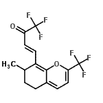 CAS#: 908338-79-4, (3E)-1,1,1-Trifluoro-4-[7-methyl-2-(trifluoromethyl)-6,7-dihydro-5H-chromen-8-yl]-3-buten-2-one