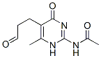 CAS#: 90872-18-7, N-[4-Methyl-6-oxo-5-(3-oxopropyl)-3H-pyrimidin-2-yl]acetamide