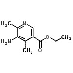 CAS#: 90873-35-1, Ethyl 5-amino-4,6-dimethylnicotinate