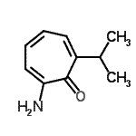 CAS#: 90874-68-3, 2-Amino-7-isopropyl-2,4,6-cycloheptatrien-1-one